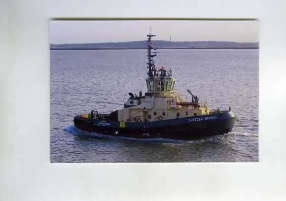 scheepvaart-foto-svitzer brunel, Ophalen of Verzenden, Zo goed als nieuw, Motorboot, Boek of Tijdschrift