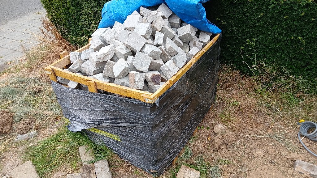 Kandla kassei, Tuin en Terras, Tegels en Klinkers, Ophalen, Overige typen, Nieuw, Natuursteen