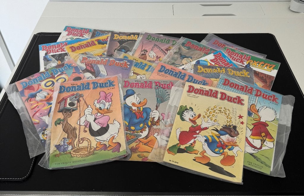 Donald duck stripboeken set, Meerdere stripboeken, Ophalen, Nieuw