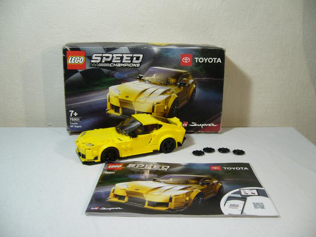Lego Speed Champions 76901 Toyota GR Supra, Gebruikt, Lego, Compleet, Complete set