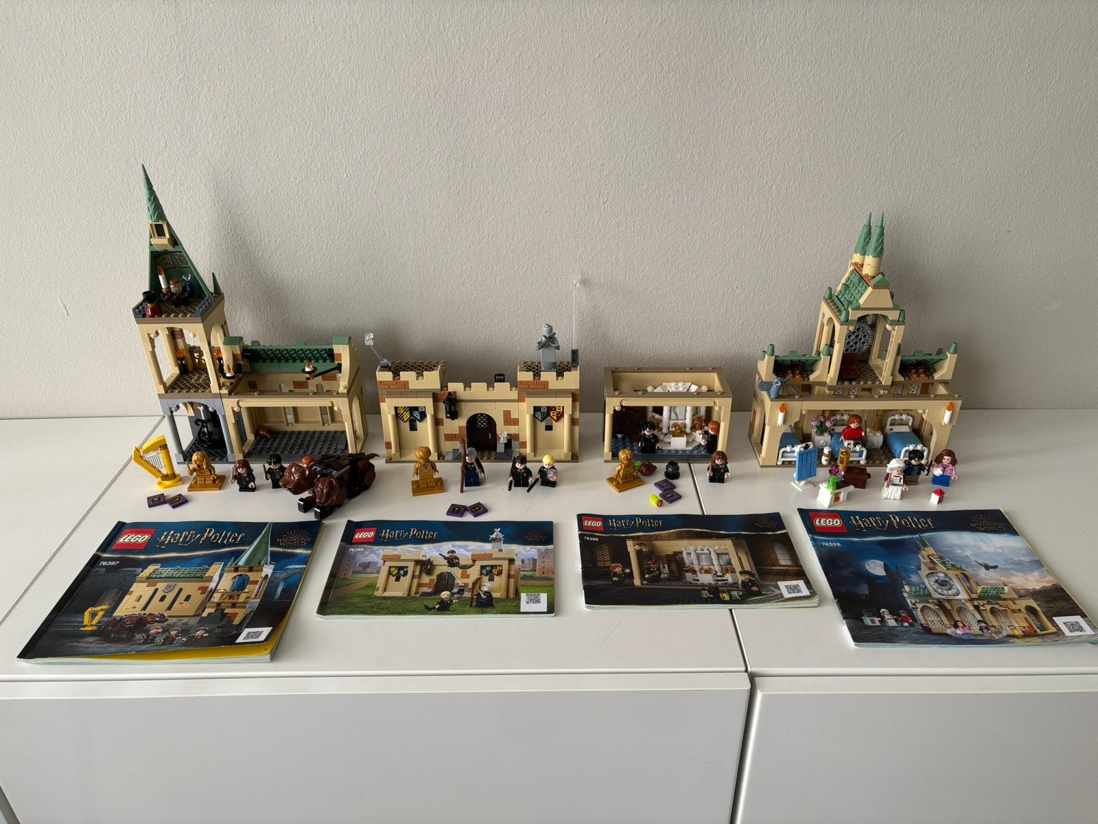 Lego Harry Potter 4 sets, Ophalen of Verzenden, Zo goed als nieuw, Actiefiguurtje