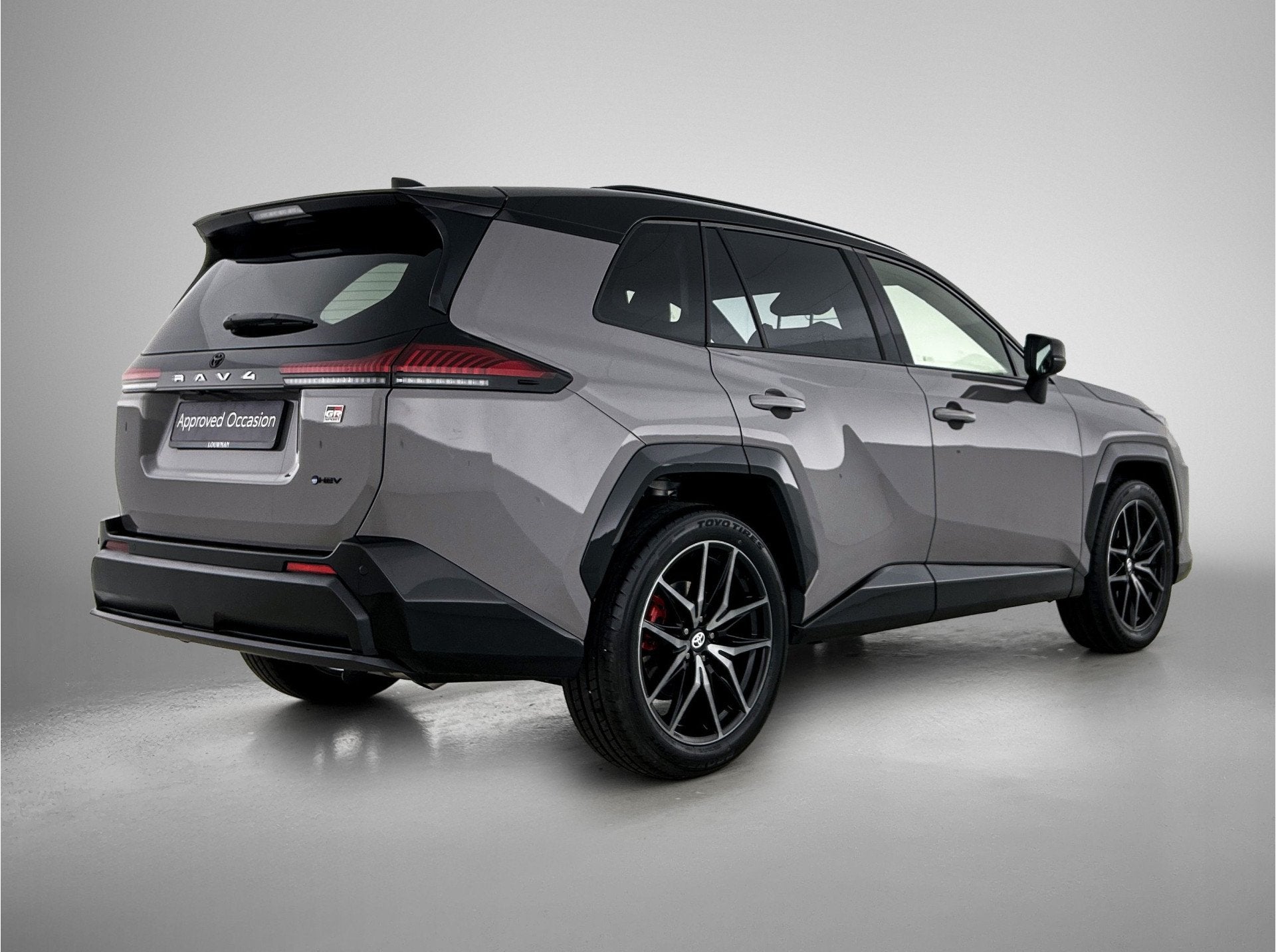 Toyota RAV4 2.5 Hybrid AWD 200 GR Sport Limited | Nieuw Mode, Auto's, Automaat, 12 maanden, Gebruikt, Zwart