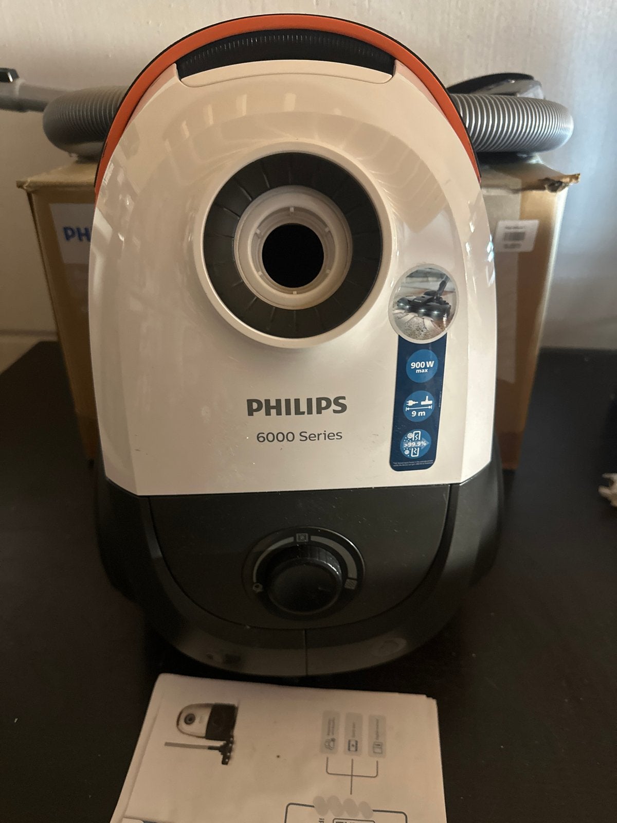 Philips 6000 Series Stofzuiger - Zo goed als nieuw, Stofzak, Ophalen of Verzenden, Zo goed als nieuw, .