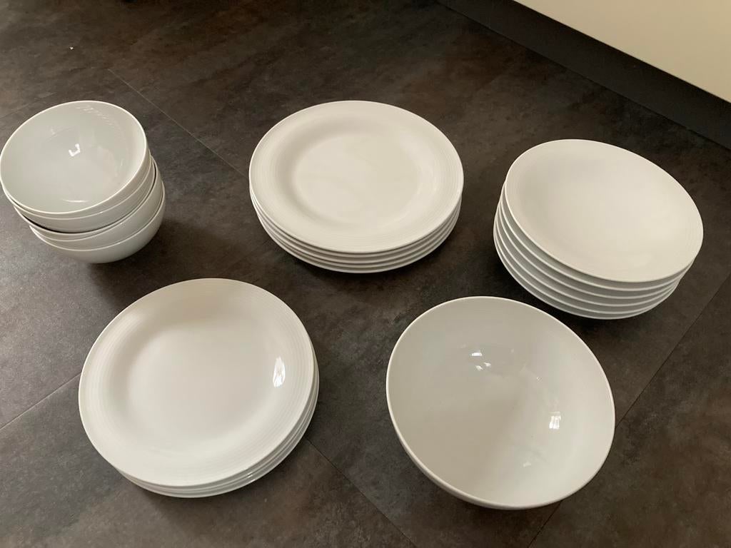 Steltmann Weiden servies, Ophalen, Zo goed als nieuw, Wit, Overige typen