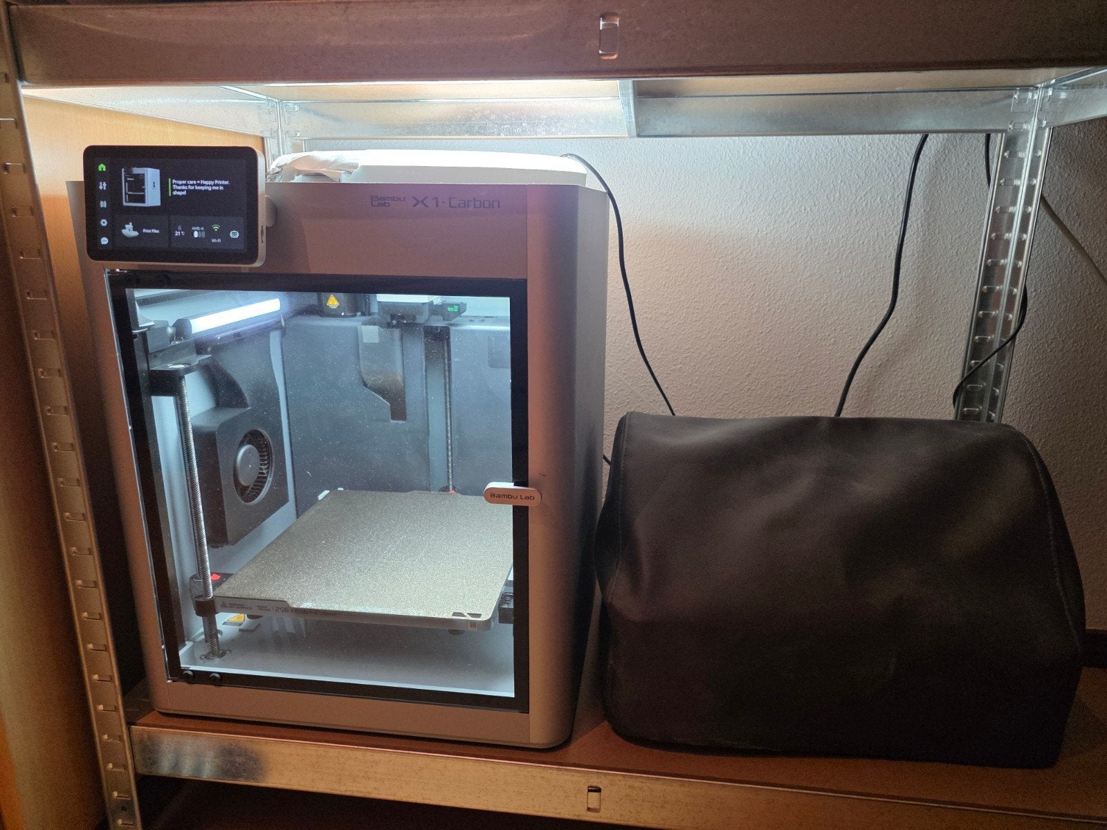 Bambu Lab X1 Carbon 3D-printer met AMS en filament, Ophalen, Zo goed als nieuw, Filament, Ingebouwde Wi-Fi
