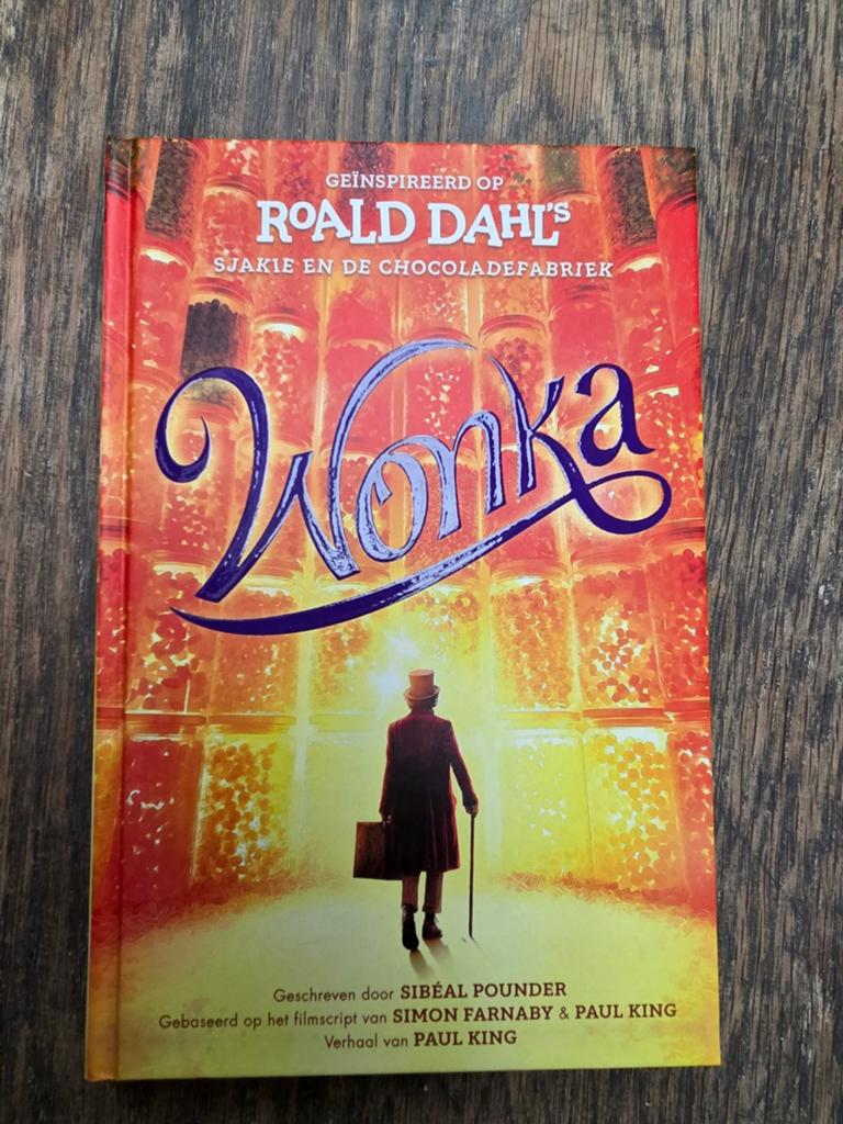 Wonka - geïnspireerd op Sjakie en de chocoladefabriek, Ophalen of Verzenden, Zo goed als nieuw, Sibéal Pounder, Nederland