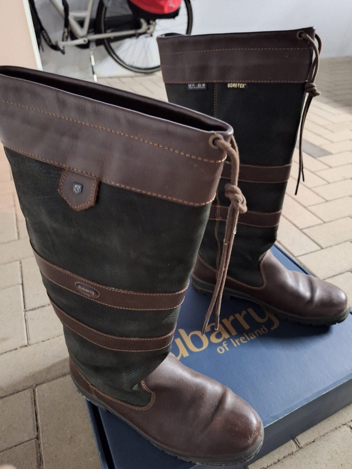 Dubarry laarzen, maat 46, in zeer nette staat, Dubarry, Hoge laarzen, Bruin, Ophalen of Verzenden