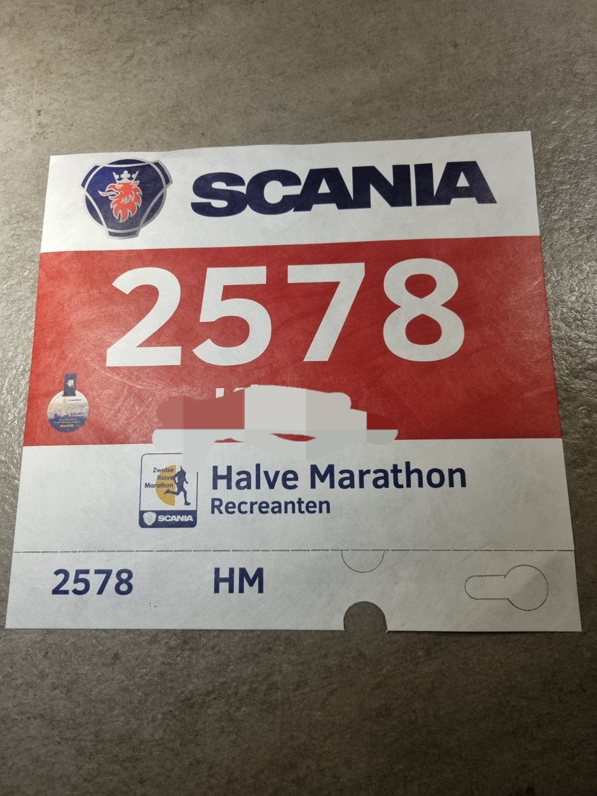 Halve marathon zwolle, Eén persoon