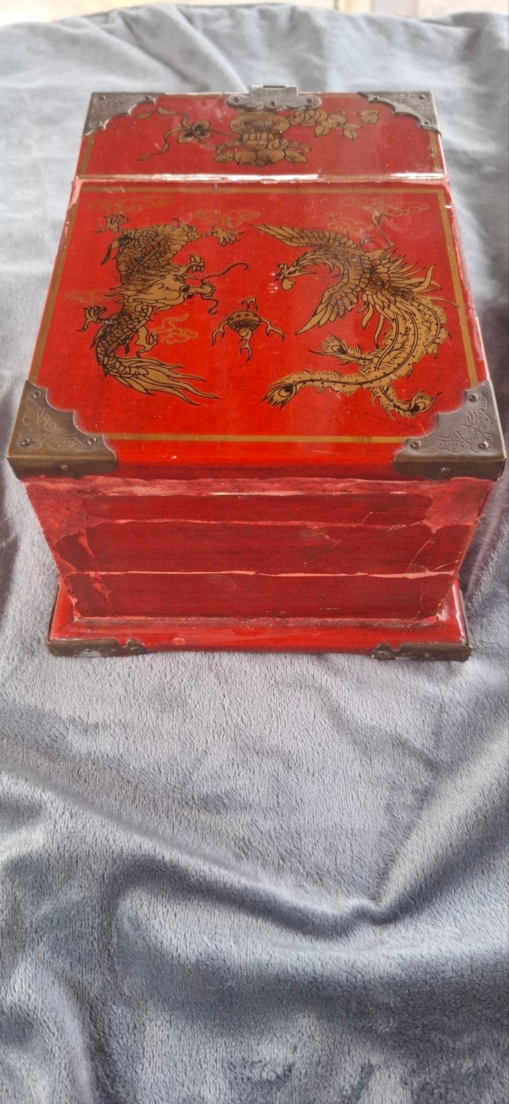 CHINEES SIERADEN KISTJE, Verzenden