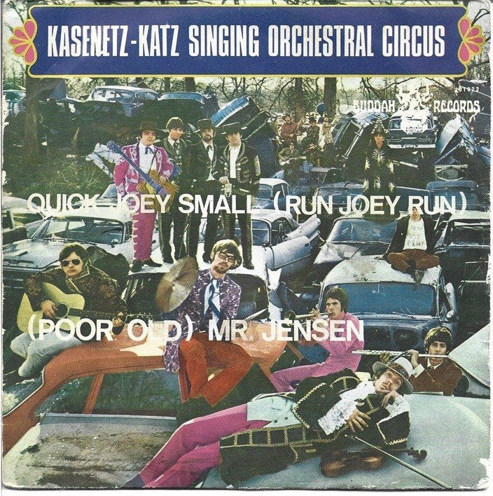 Kasnetz-Katz Singing Orchestral Circus - Quick Joey Small, Gebruikt, Verzenden, 7 inch, Fotohoes