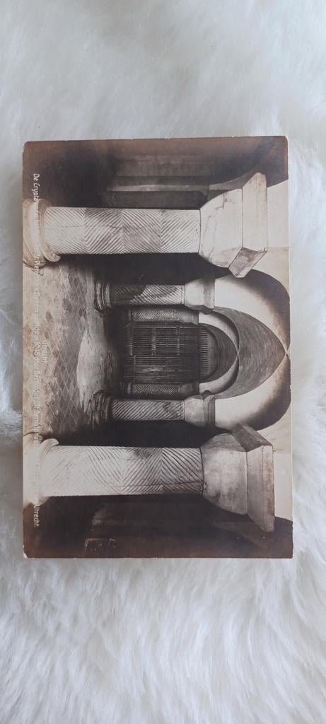 Vintage Foto: Interieur van een Kathedraal, Rob-Abreg, Ophalen of Verzenden