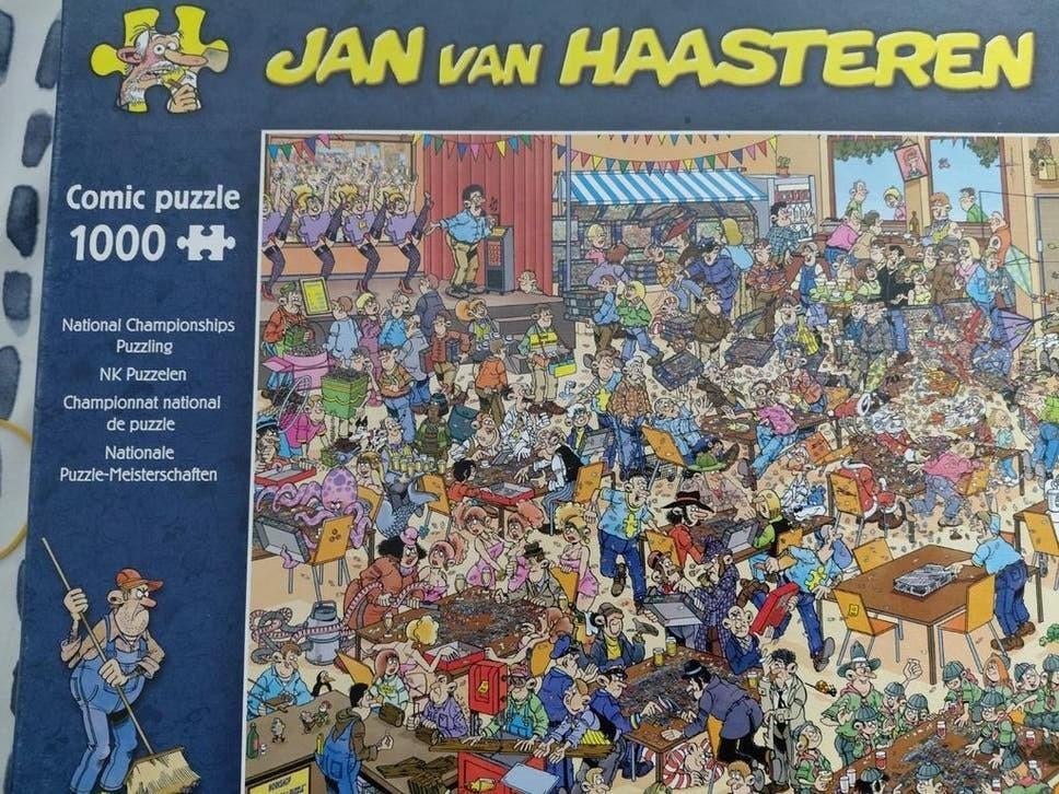 Jan van Haasteren NK puzzelen, Ophalen of Verzenden, 500 t/m 1500 stukjes, Zo goed als nieuw