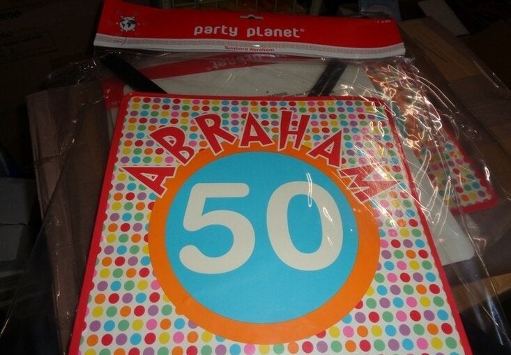PARTIJ TUINBORD 50 ABRAHAM & SARAH, ., Nieuw, Ophalen of Verzenden, .