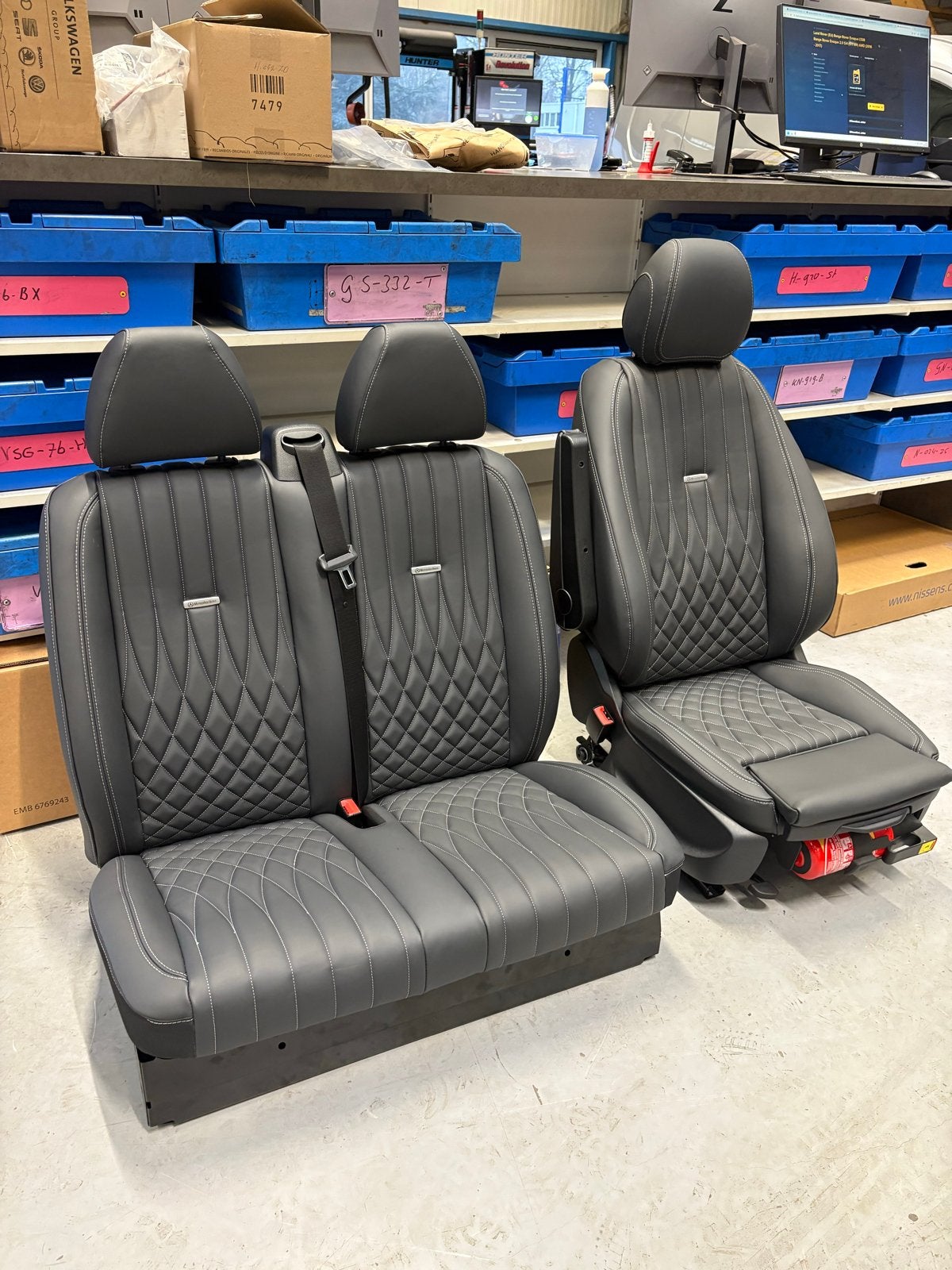 Mercedes Vito 447 Facelift Stoel & Bank Nappa Leer, Auto-onderdelen, Ophalen, Gebruikt, G, Mercedes-Benz