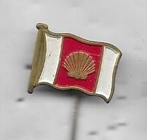 VLAGGEN SPELD SHELL, Ophalen of Verzenden, Gebruikt, Merk, Speldje of Pin