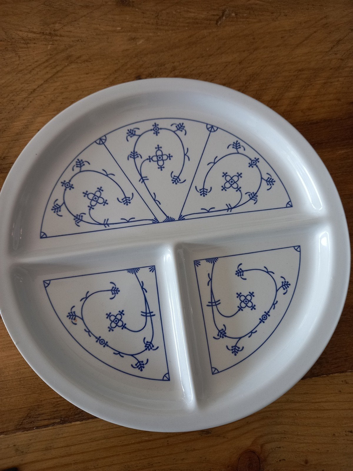 saks blau jager gourmet/fondue bord, Huis en Inrichting, Keuken | Servies, Ophalen, Overige stijlen, Bord(en)