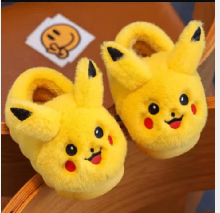 Pokemon warme pantoffels Pikachu voor kinderen / volwassenen