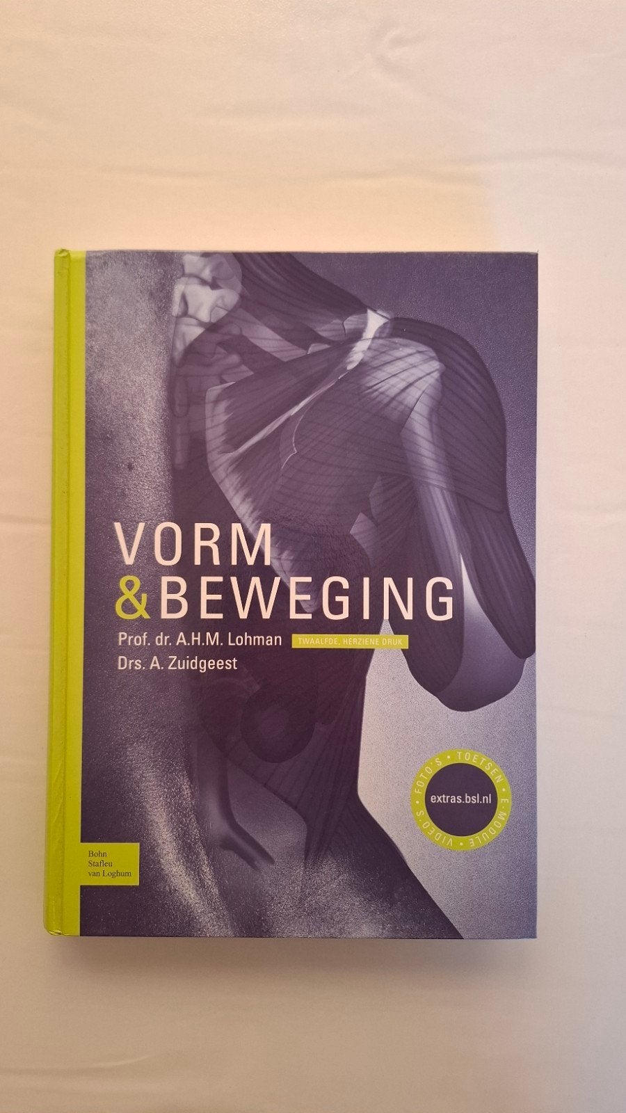 Vorm & Beweging - Anatomie en Fysiologie, Boeken, Ophalen, Prof. dr. A.H.M. Lohman, Drs. A. Zuidgeest, HBO, Zo goed als nieuw