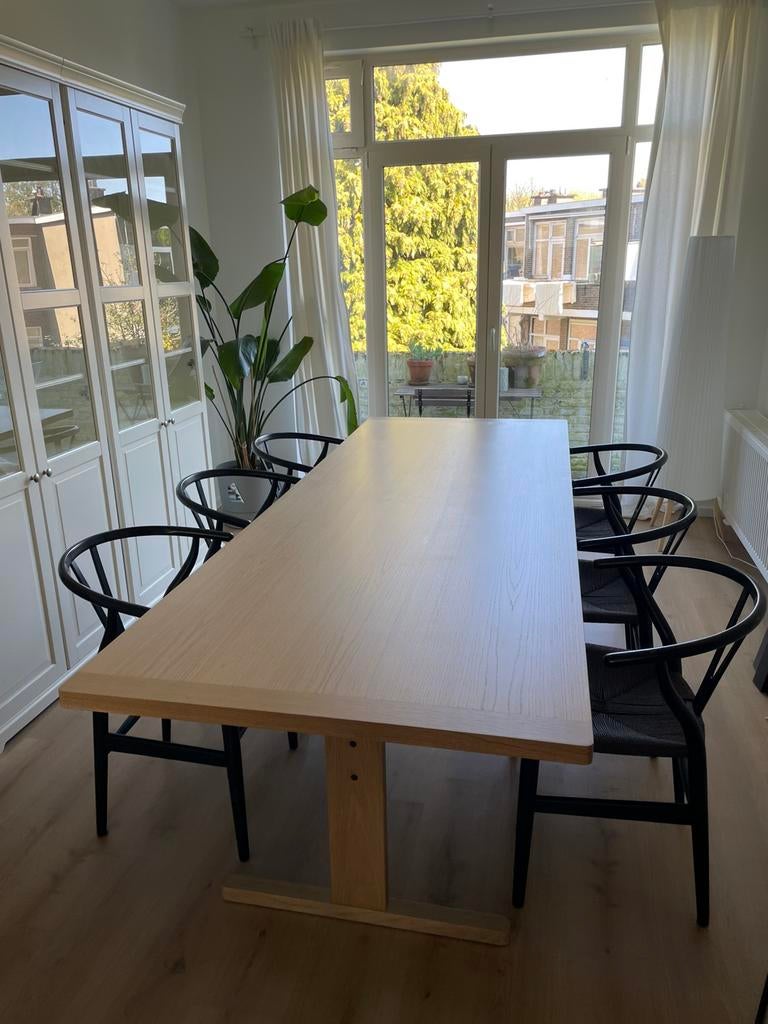 HAY - Passerelle tafel, Huis en Inrichting, Tafels | Eettafels, Ophalen, Eikenhout, 200 cm of meer, 50 tot 100 cm