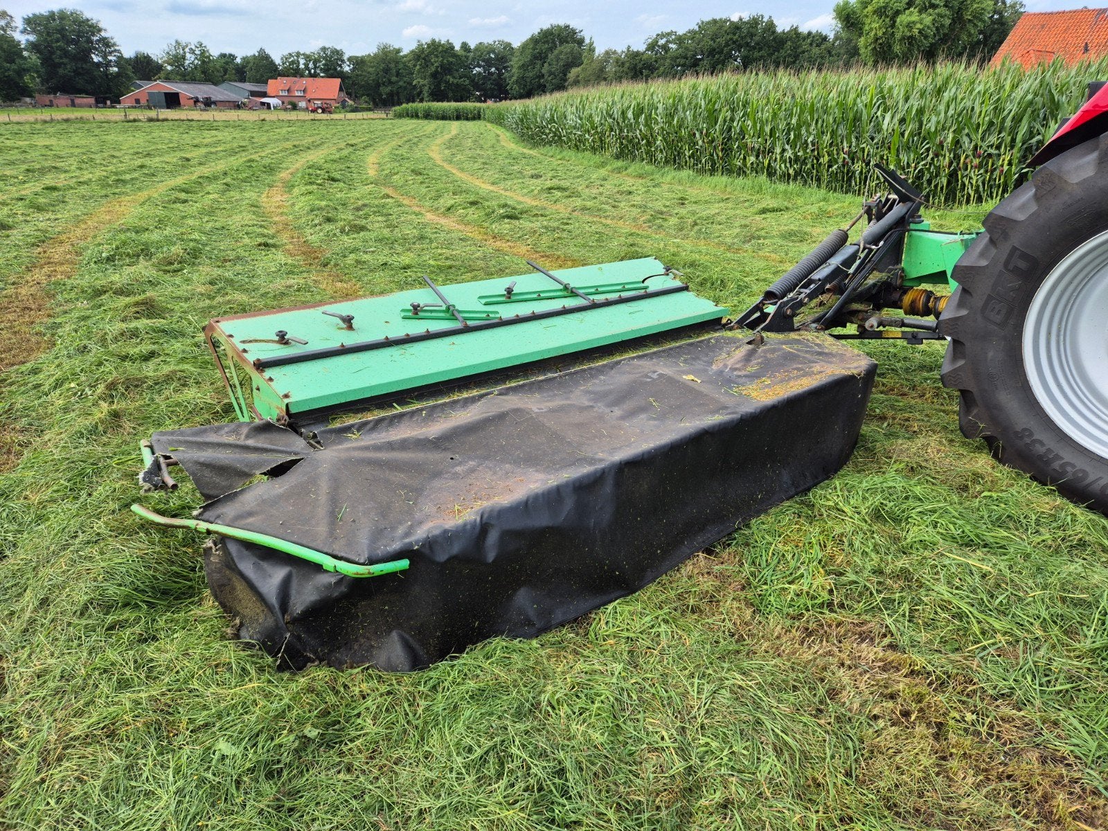 deutz fahr schijvenmaaier 3m, Ophalen, Weidebouw