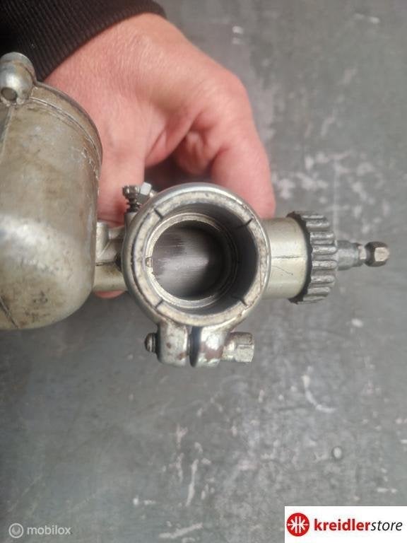 Dellorto UB24S carburateur met Kelk nette staat, Dellorto, Ophalen of Verzenden, Dellorto, Gebruikt