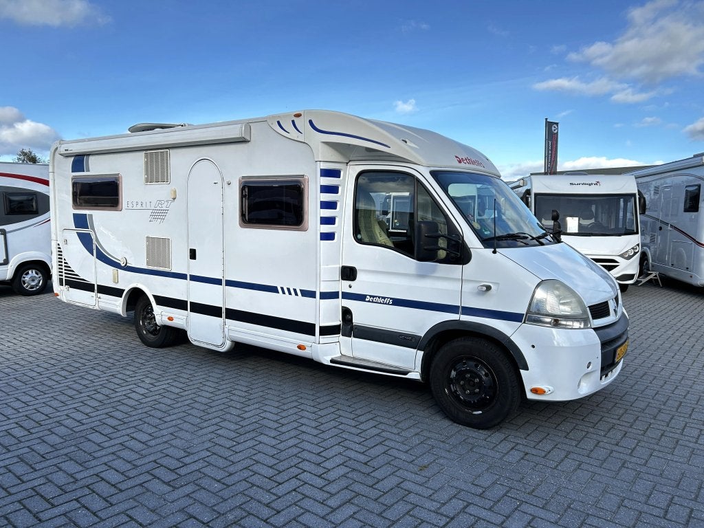 Dethleffs Esprit RT 6614 Enkele-bedden/Airco/INRUILKOOPJE, 6 tot 7 meter, Bedrijf, Tot en met 3, Handgeschakeld