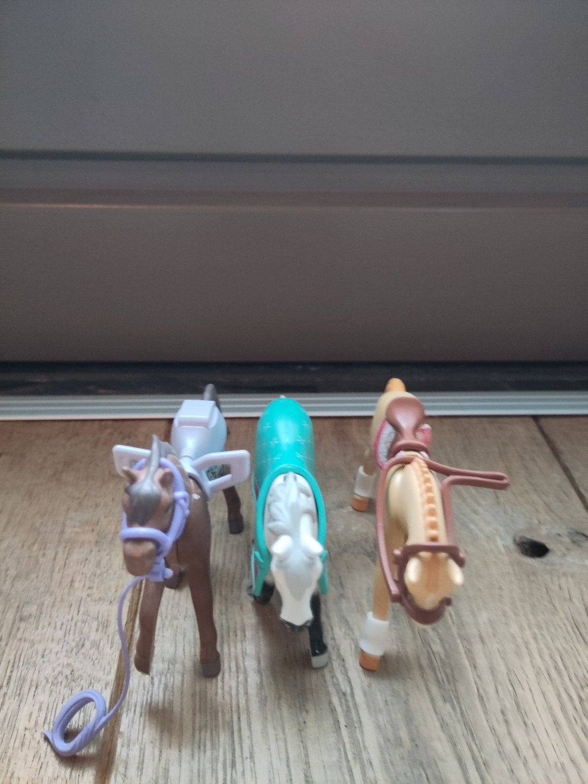 Playmobil paarden set met accessoires, Ophalen of Verzenden, Gebruikt, Jongen of Meisje