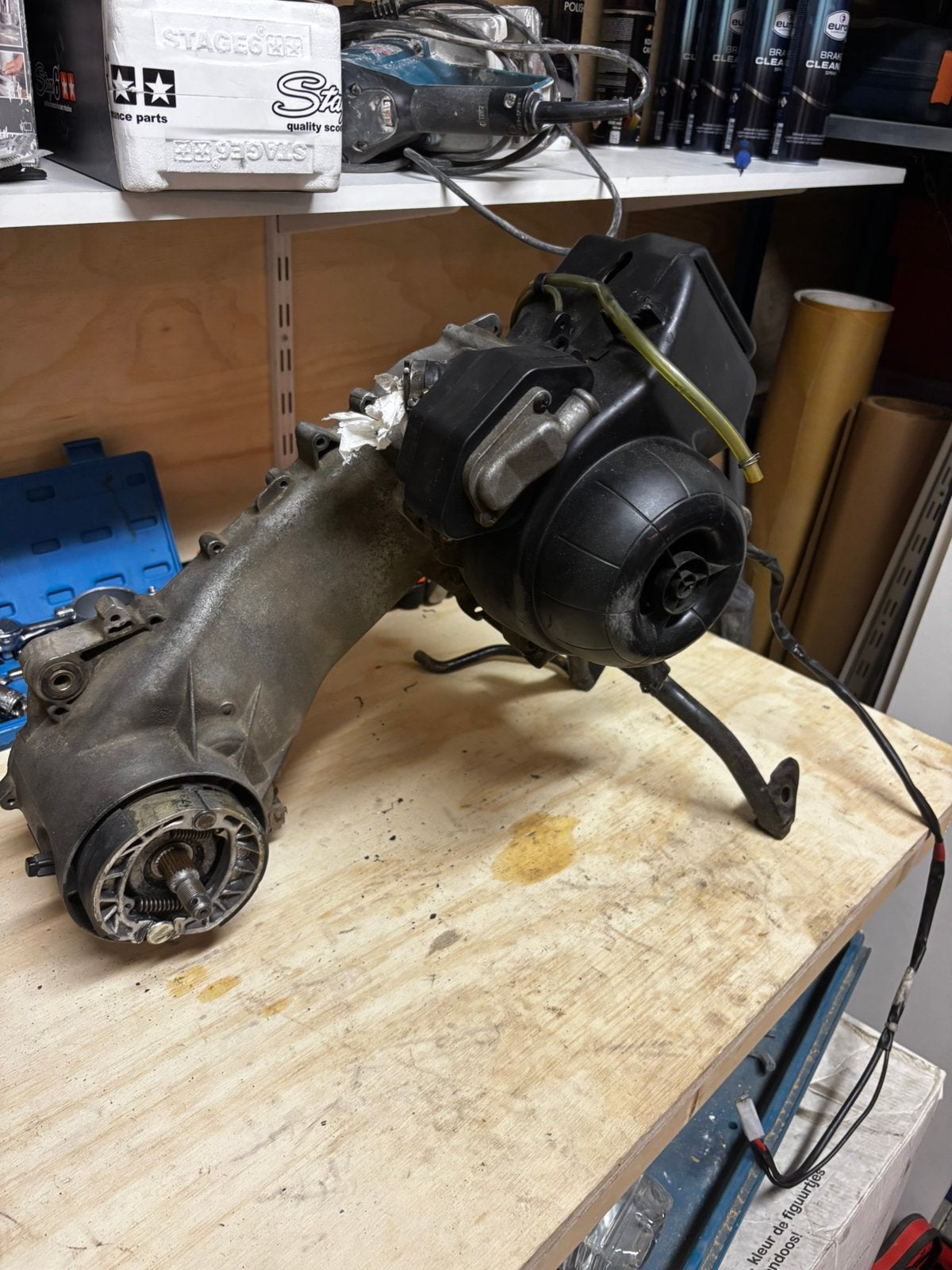 Piaggio Typhoon blok 50cc !MOET WEG!, Ophalen