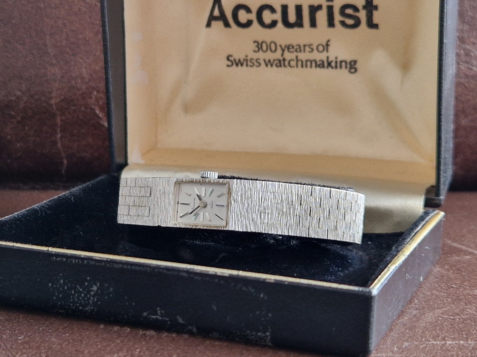 ACCURIST SWISS Mechanisch Vintage Dameshorloge Originele, Sieraden, Tassen en Uiterlijk, Verzenden