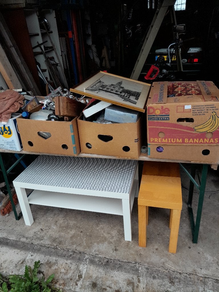 Rommelmarktspullen., Ophalen, Zo goed als nieuw