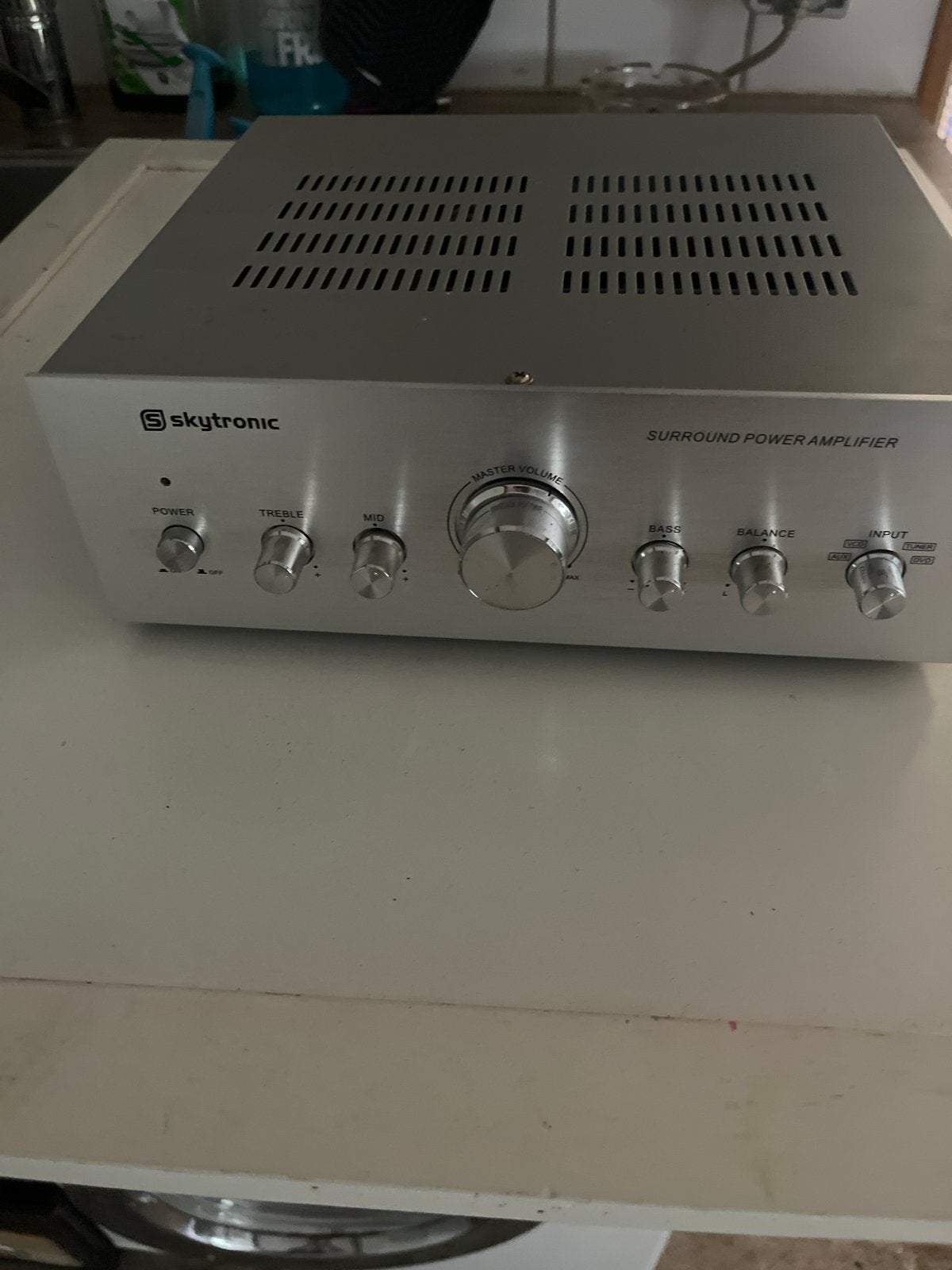 Skytronic 103.311 Surround Power Versterker, Overige merken, Gebruikt, Ophalen of Verzenden, Minder dan 60 watt