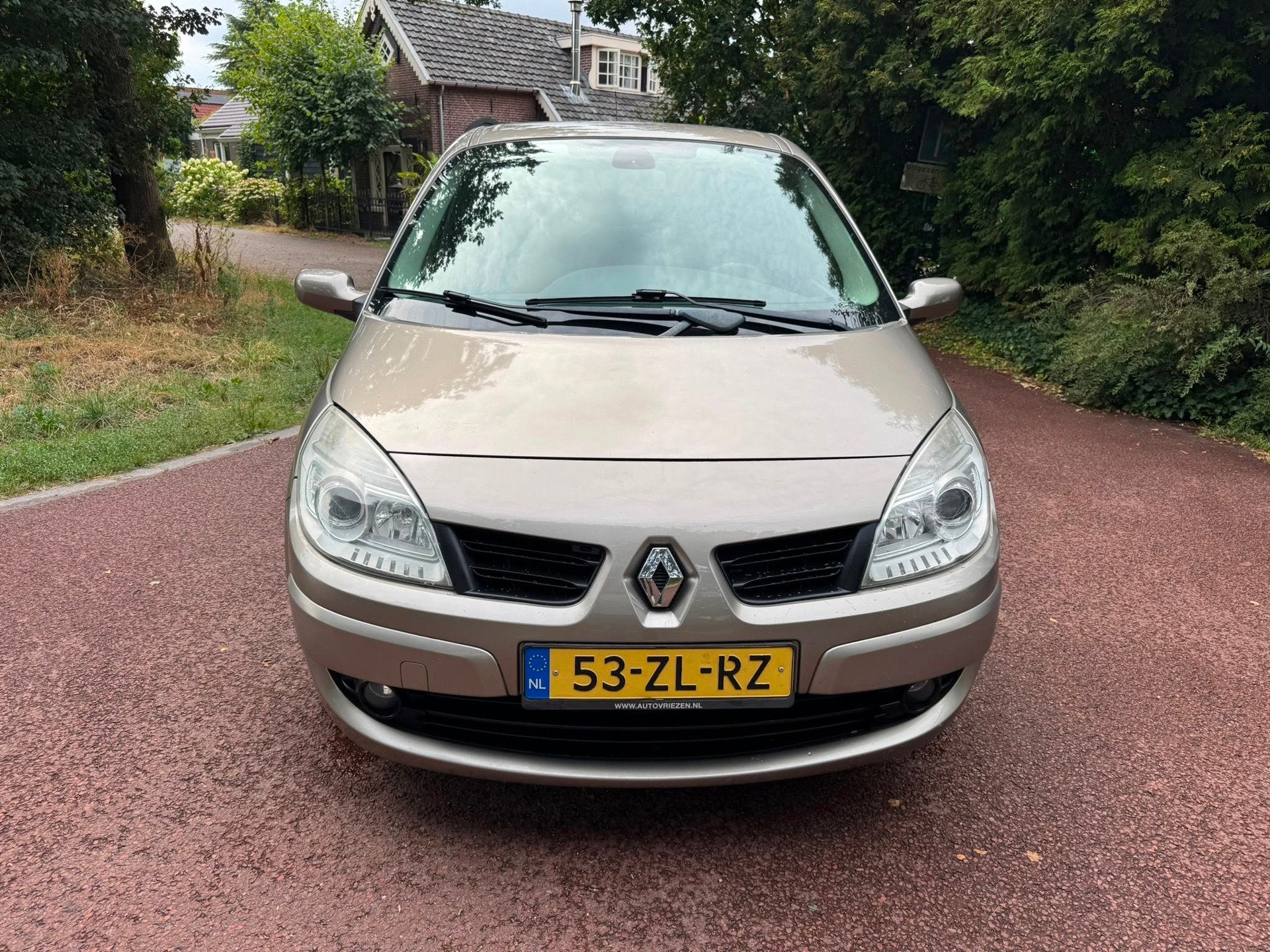 Renault Scénic 1.6-16V Business Line / Navi / Airco / NAP /, Auto's, 1295 kg, 4 cilinders, Beige, Origineel Nederlands