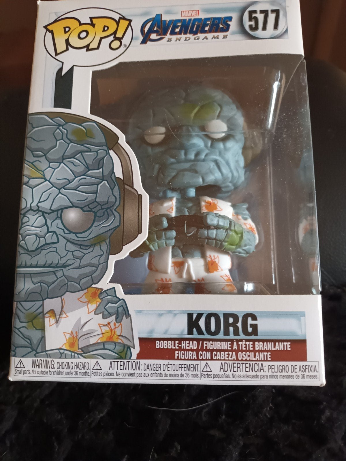 Funko Pop! Marvel Avengers Endgame Korg #577, Verzamelen, Poppetjes en Figuurtjes, Zo goed als nieuw, Ophalen of Verzenden