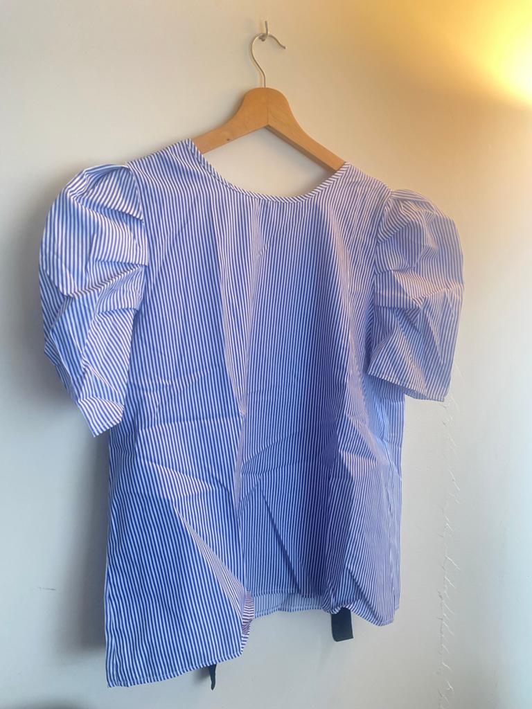 New Look Blouse - blue, Ophalen of Verzenden, Nieuw, Maat 46/48 (XL) of groter, Blauw