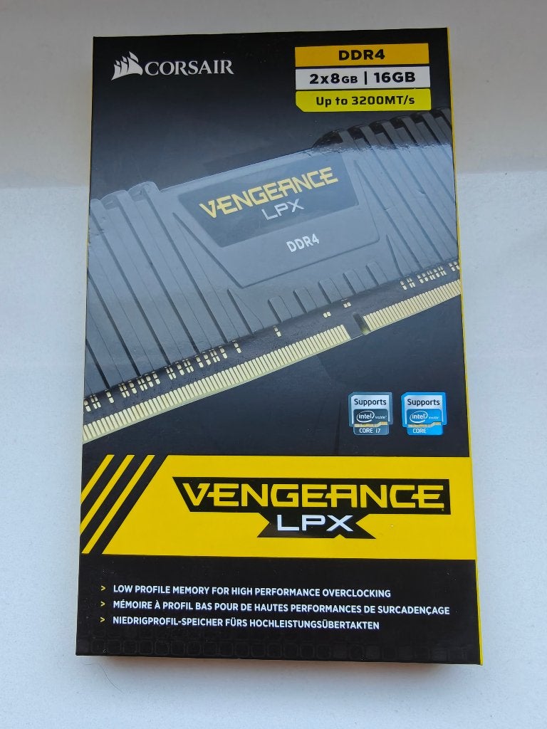 Corsair Vengeance LPX - DDR4 Werkgeheugen 16GB 3200MT/s, DDR4, Nieuw, Ophalen of Verzenden, Desktop