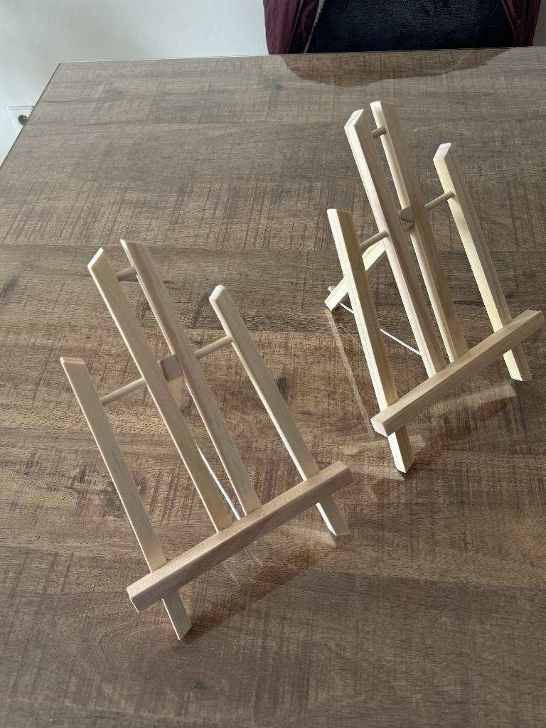 wooden/ houten ezels 30 cm, Ophalen of Verzenden, Zo goed als nieuw, Ezel