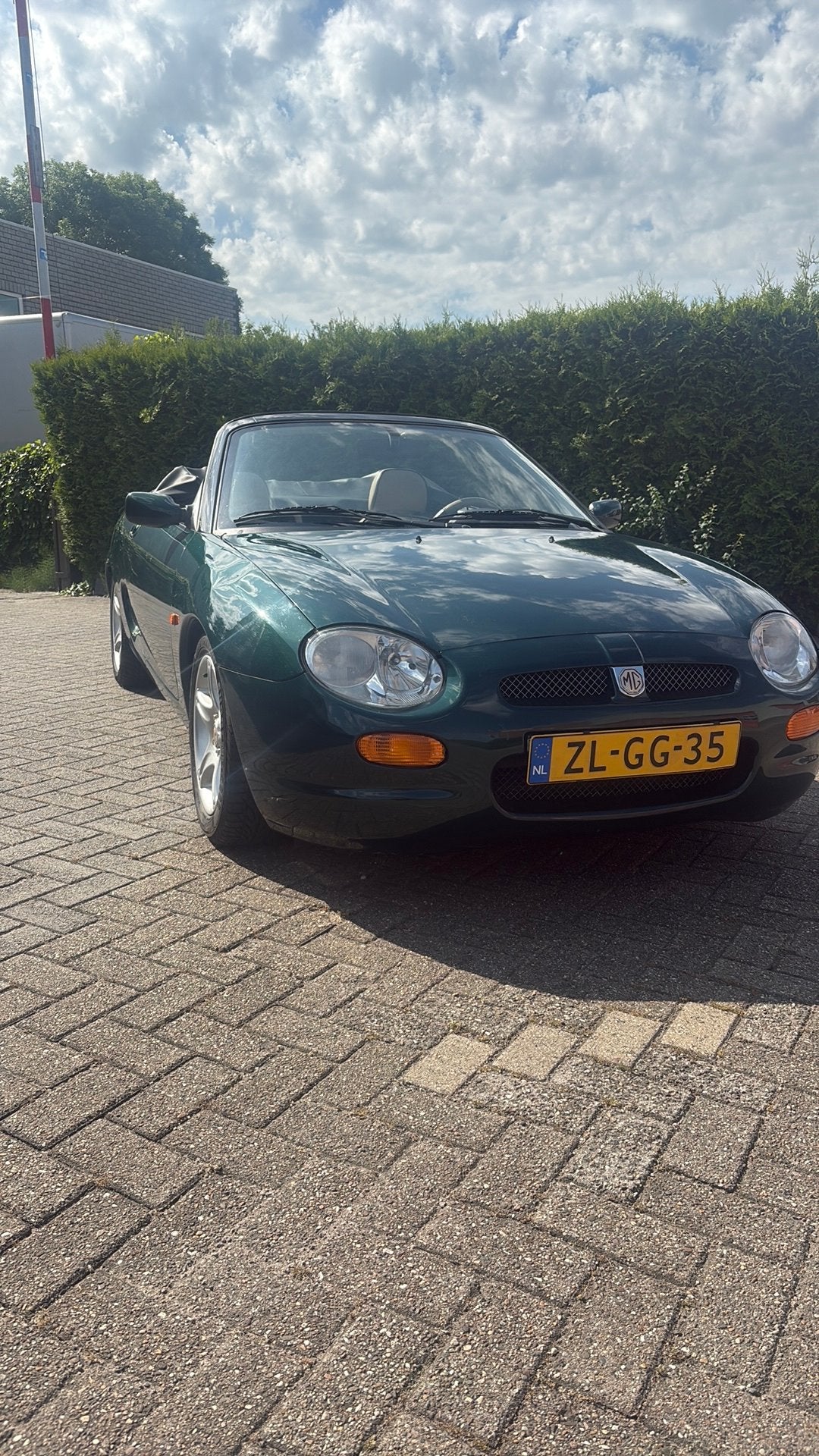 MG F 1.8 I 1997 Groen, Auto's, Achterwielaandrijving, 4 cilinders, Cabriolet, 1796 cc