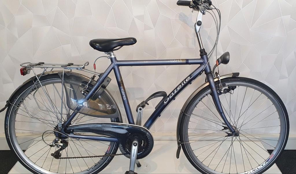 Gazelle herenfiets 53 hoog 21 speed te koop, Fietsen en Brommers, 53 tot 57 cm, Ophalen, Zo goed als nieuw, Gazelle