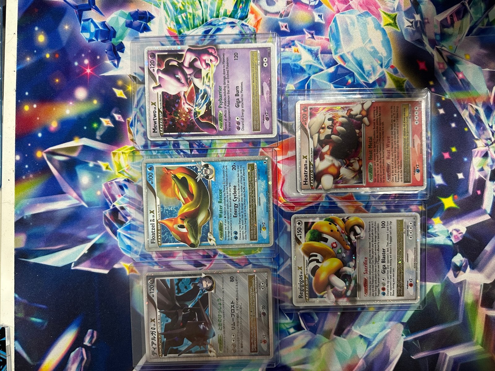 Pokémon Kaarten lvl x, Ophalen of Verzenden, Gebruikt, Meerdere kaarten