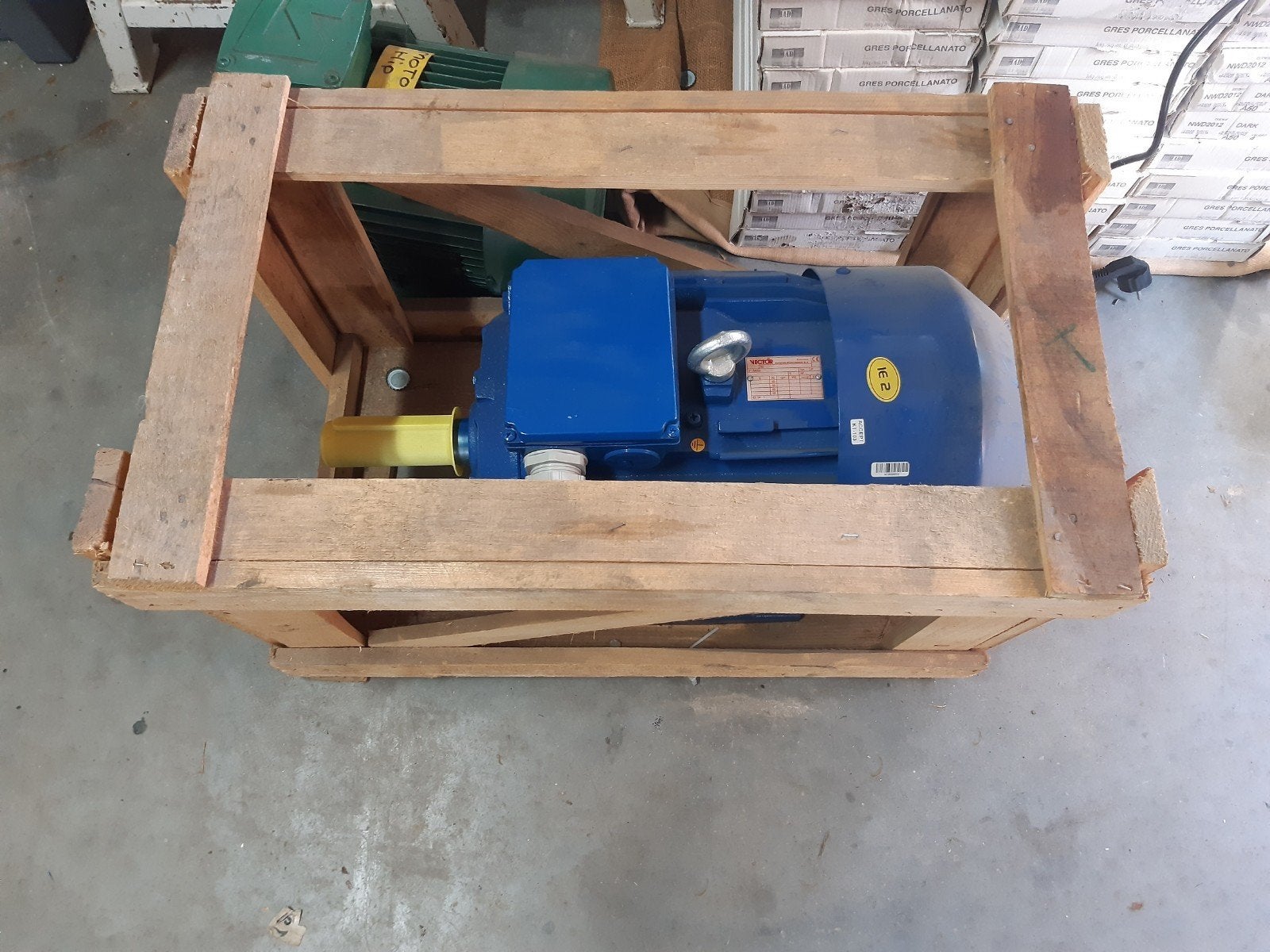 Electromotor 11kw 3fase  nieuw in de krat, Ophalen, Nieuw, Overige typen