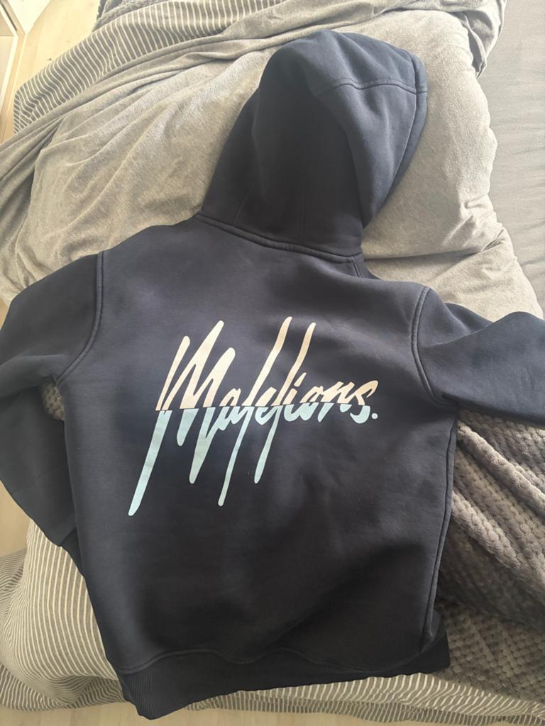 Malelions Hoodie Maat M - Zo goed als nieuw, Ophalen of Verzenden, Zo goed als nieuw, Maat 48/50 (M), Blauw