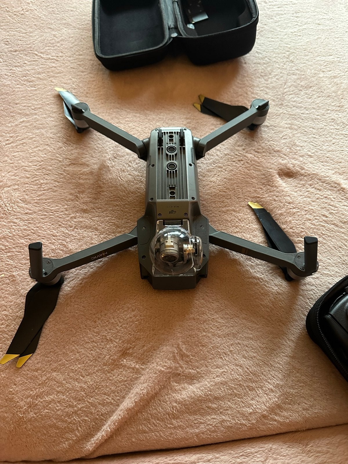 DJI Mavic Pro Platinum Fly More Combo, Gebruikt, 30 tot 45 minuten, Cameradrone, Extra accu('s)