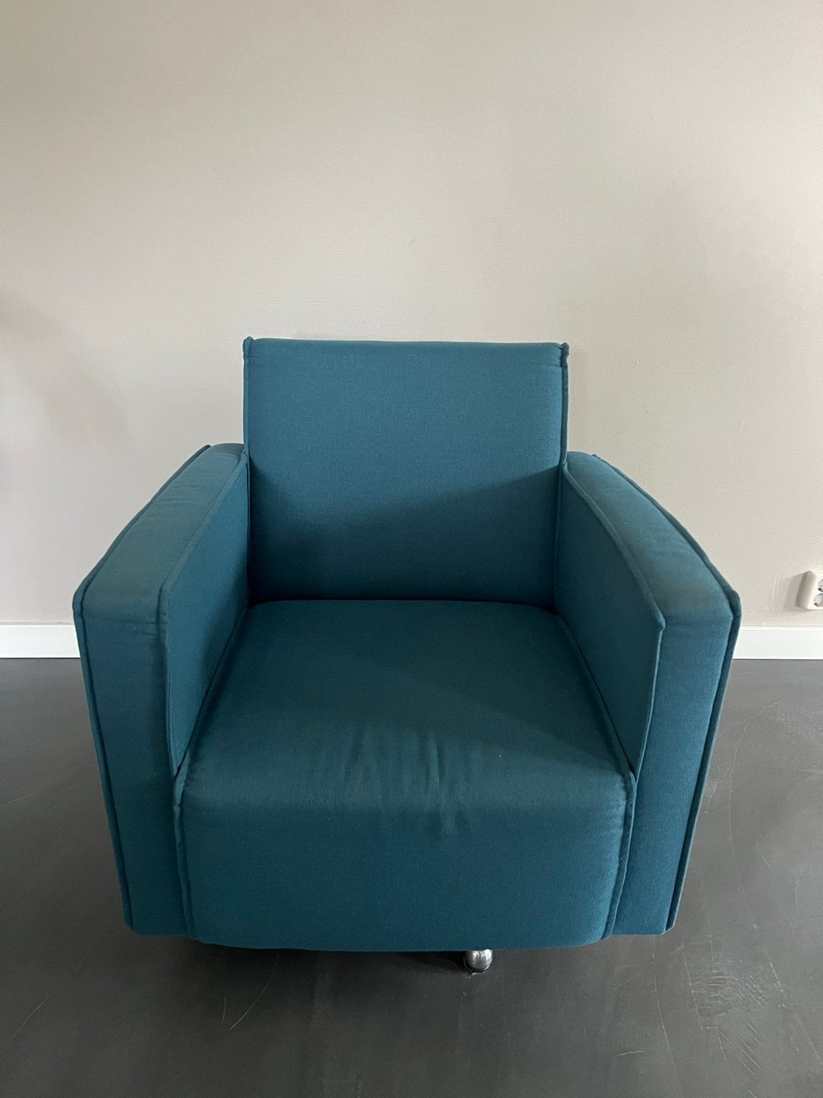 WOOOD Fauteuil/stoel draaibaar, Ophalen, Gebruikt, 75 tot 100 cm, Stof