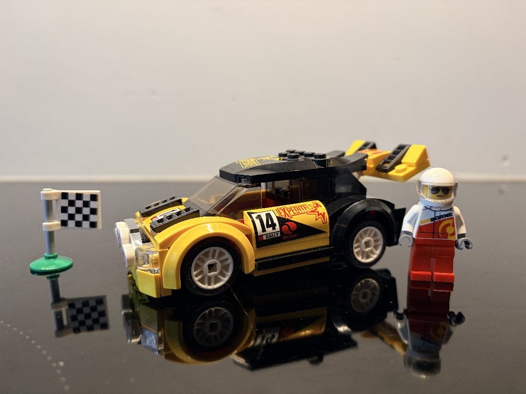 LEGO City 60113 - Rally Auto met Coureur, Compleet, Lego, Ophalen of Verzenden, Complete set