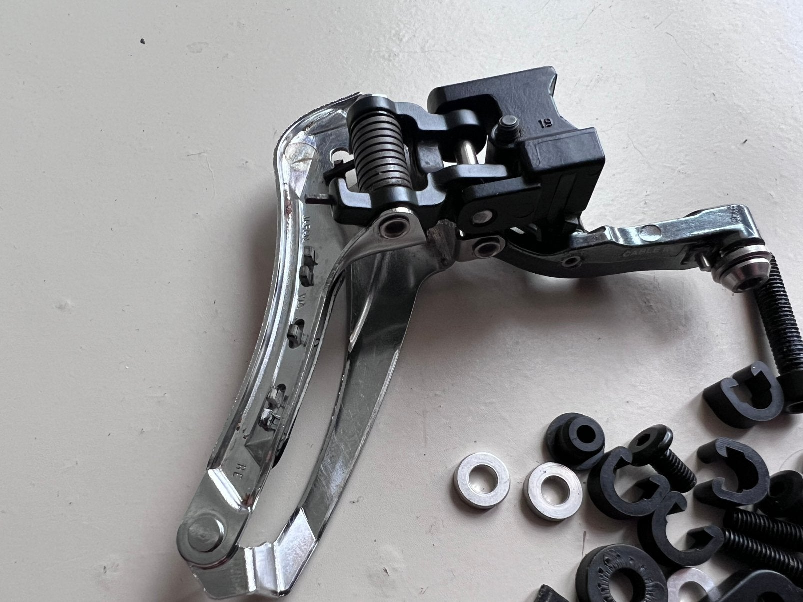 Road bike Front Derailleur / Voorderailleur, Ophalen of Verzenden, Zo goed als nieuw