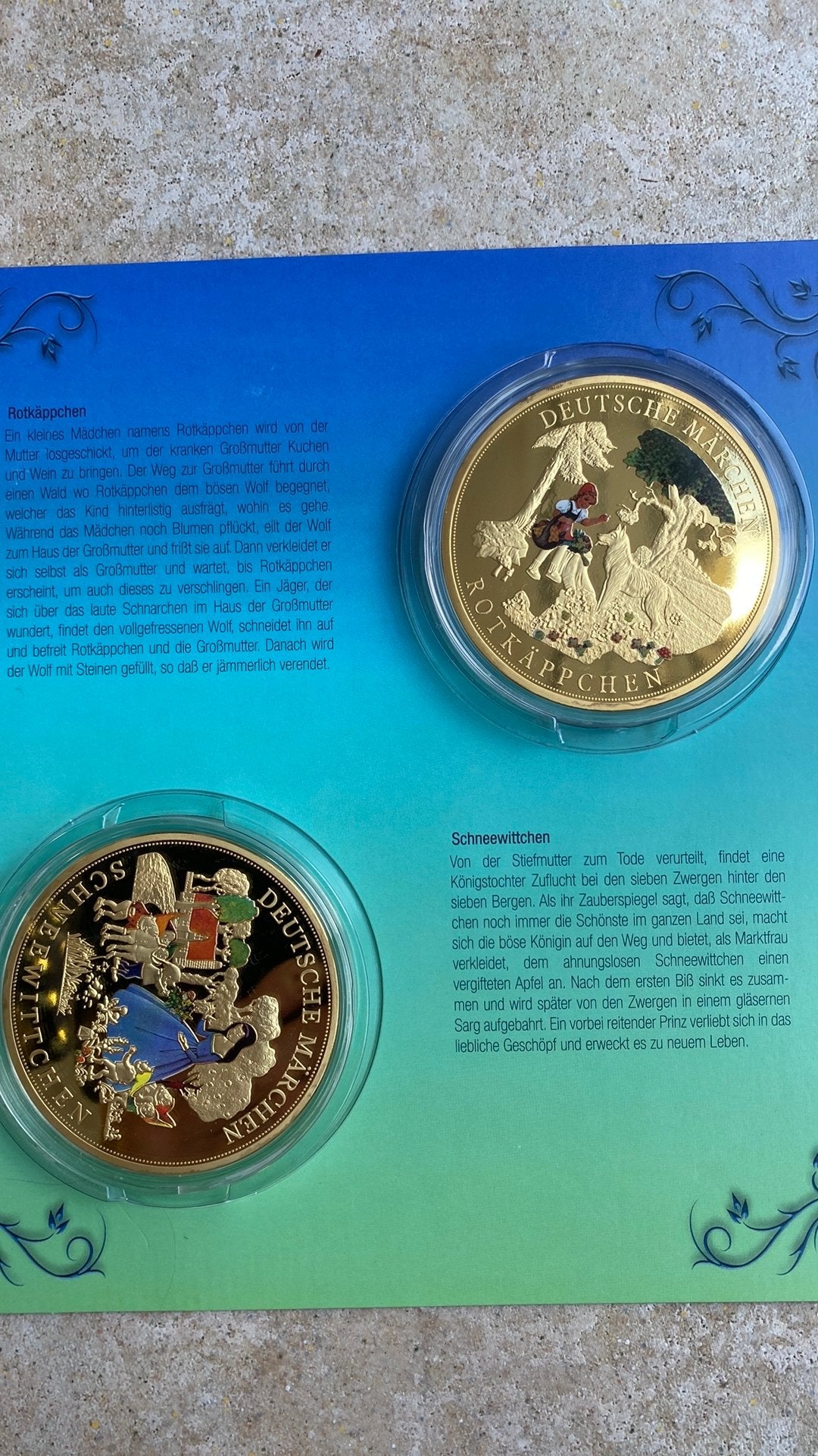 Penningen sprookjes, Ophalen of Verzenden, Overige landen, Overige waardes