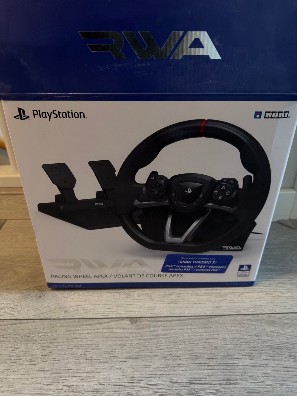 HORI Racing Wheel APEX voor PlayStation (PS5/PS4/PS3), Ophalen of Verzenden, Zo goed als nieuw, Stuur of Pedalen, PlayStation 5