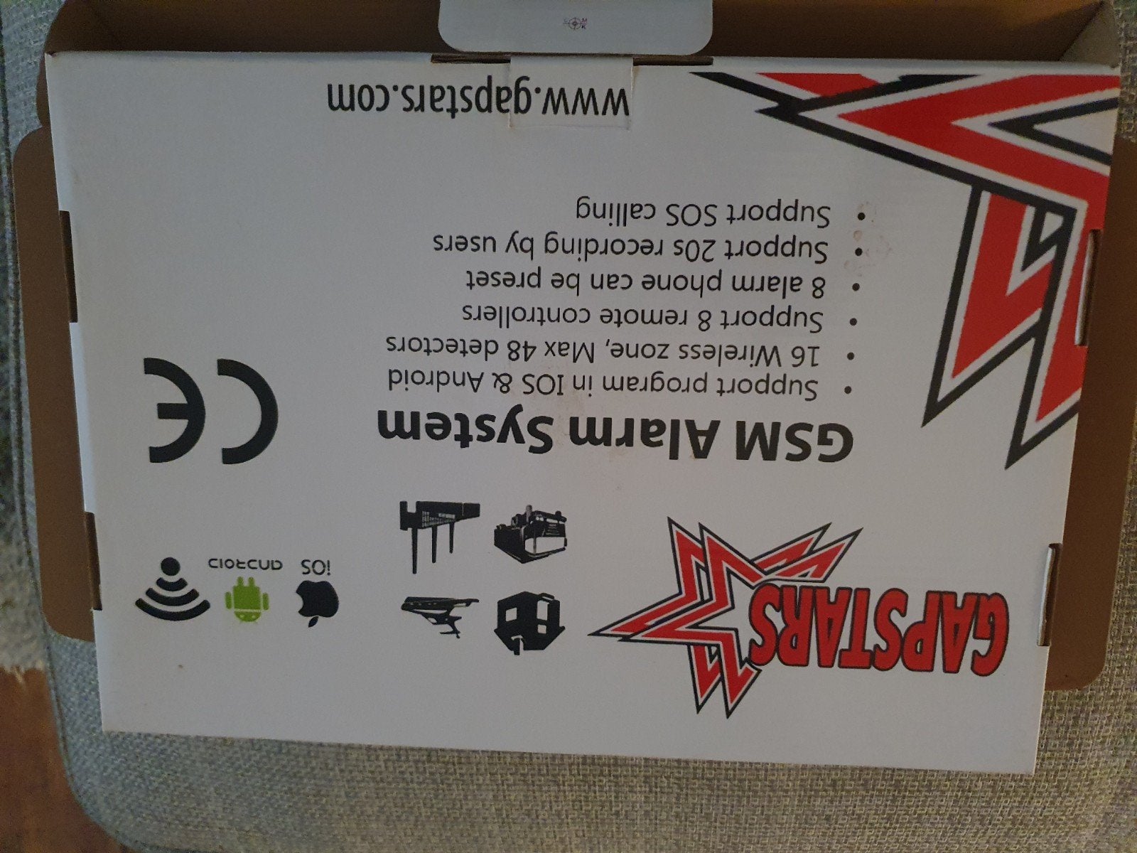GSM Alarm systeem, Ophalen of Verzenden, Nieuw, Compleet systeem, Rook
