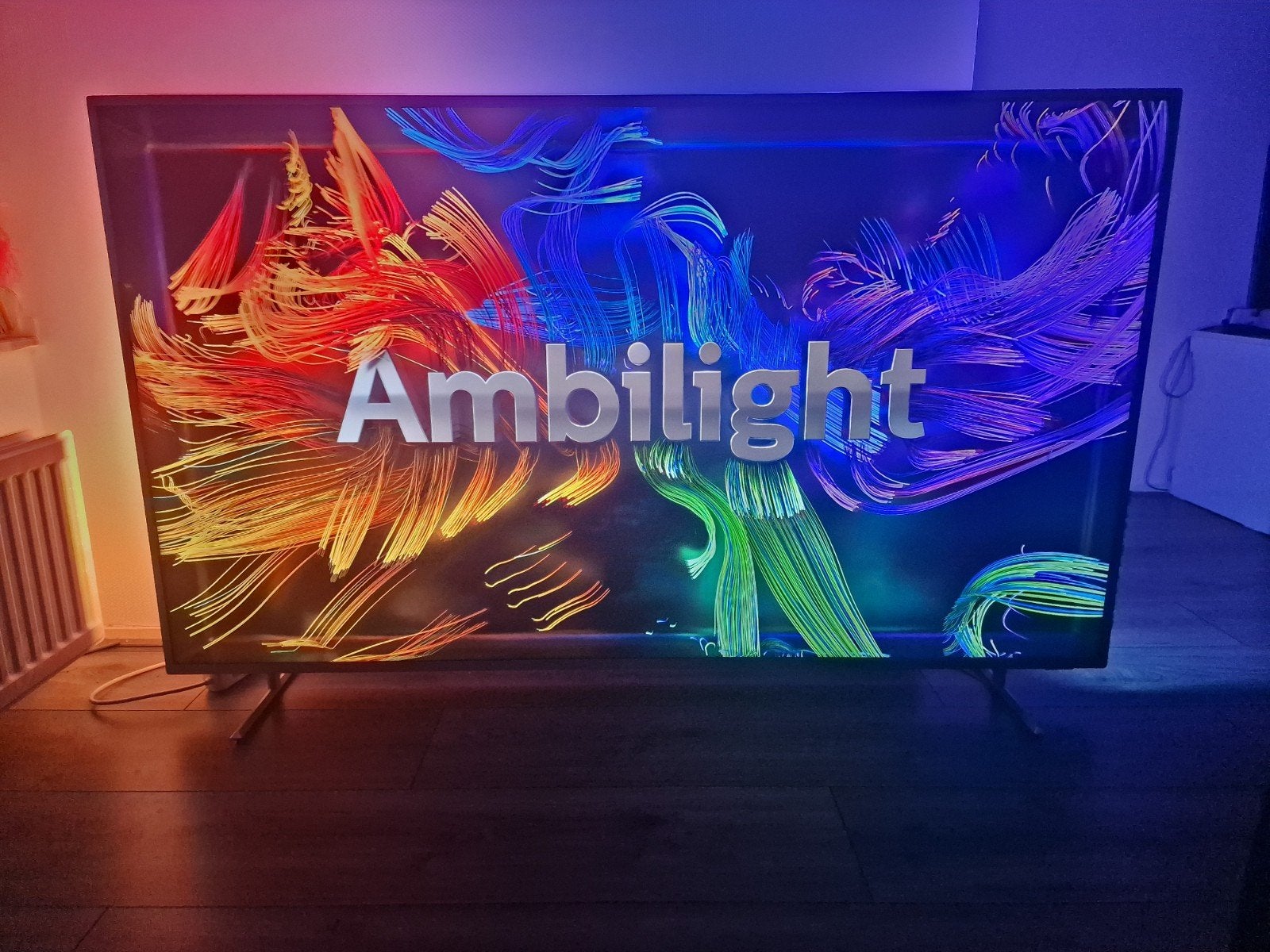 55 inche Led smart tv 4k ultra hd Philips ambilight 325 euro, Philips, 50 Hz, Ophalen of Verzenden, Zo goed als nieuw