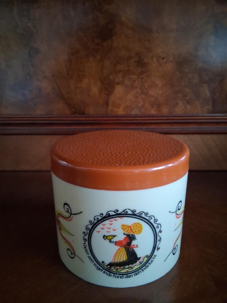 SENO Maartensdijk vintage trommeltje, Verzamelen, Retro, Ophalen of Verzenden, Huis en Inrichting